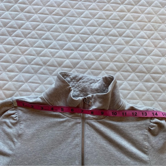 Garnet Hill Sweatshirt Dress Women’s Small Long Puff Sleeve Oversized W/ Pockets - Picture 11 of 16